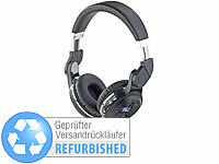 auvisio MP3-Kopfhörer mit Bluetooth 5, Freisprech-Funktion, Versandrückläufer