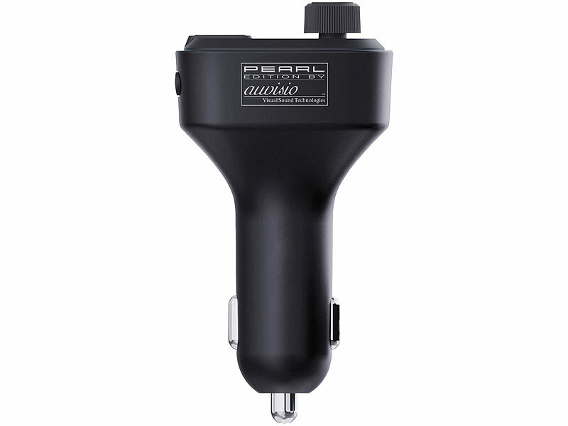 ; Audioadapter mit Bluetooth und Freisprech-Funktion, FM-Transmitter & Freisprecher mit MP3-Player & USB-Ladeports Audioadapter mit Bluetooth und Freisprech-Funktion, FM-Transmitter & Freisprecher mit MP3-Player & USB-Ladeports Audioadapter mit Bluetooth und Freisprech-Funktion, FM-Transmitter & Freisprecher mit MP3-Player & USB-Ladeports 
