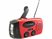 auvisio Kurbelradio, Notfall Radio, Kurbelradio mit USB; HiFi-Stereoanlagen & Audio-Digitalisierer für Schallplatten, CDs und Kassetten HiFi-Stereoanlagen & Audio-Digitalisierer für Schallplatten, CDs und Kassetten HiFi-Stereoanlagen & Audio-Digitalisierer für Schallplatten, CDs und Kassetten