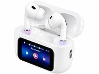 auvisio KI Übersetzer Kopfhörer, Übersetzer Kopfhörer mit ANC; In-Ear-Stereo-Kopfhörer In-Ear-Stereo-Kopfhörer In-Ear-Stereo-Kopfhörer