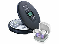 auvisio CD Spieler, MP3 Player mit DAB+, Akku-CD-Player
