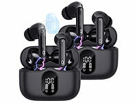 auvisio Earpods, Mini-Kopfhörer Bluetooth