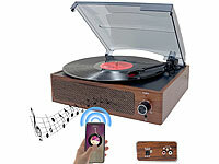 auvisio Schallplatten, LP-Plattenspieler, Vinyl-Plattenspieler; HD-Sat-Receiver HD-Sat-Receiver HD-Sat-Receiver