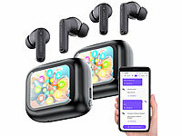 auvisio Translator, Sprachenübersetzer, Sprachen Übersetzer Kopfhörer; HD-Sat-Receiver HD-Sat-Receiver HD-Sat-Receiver