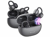 auvisio Bluetoothkopfhörer, Ohrclip-Kopfhörer
