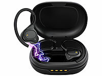 auvisio Sportohrhörer, Stereo-Kopfhörer-Headset, Bluetooth