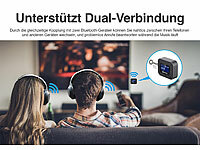 ; Audio-Transmitter mit Bluetooth Audio-Transmitter mit Bluetooth Audio-Transmitter mit Bluetooth 