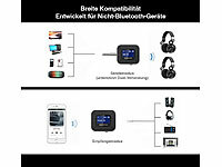 ; Audio-Transmitter mit Bluetooth Audio-Transmitter mit Bluetooth Audio-Transmitter mit Bluetooth 